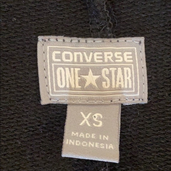 Converse One Star 100% Cotton Black Blazer - Picture 3 of 5